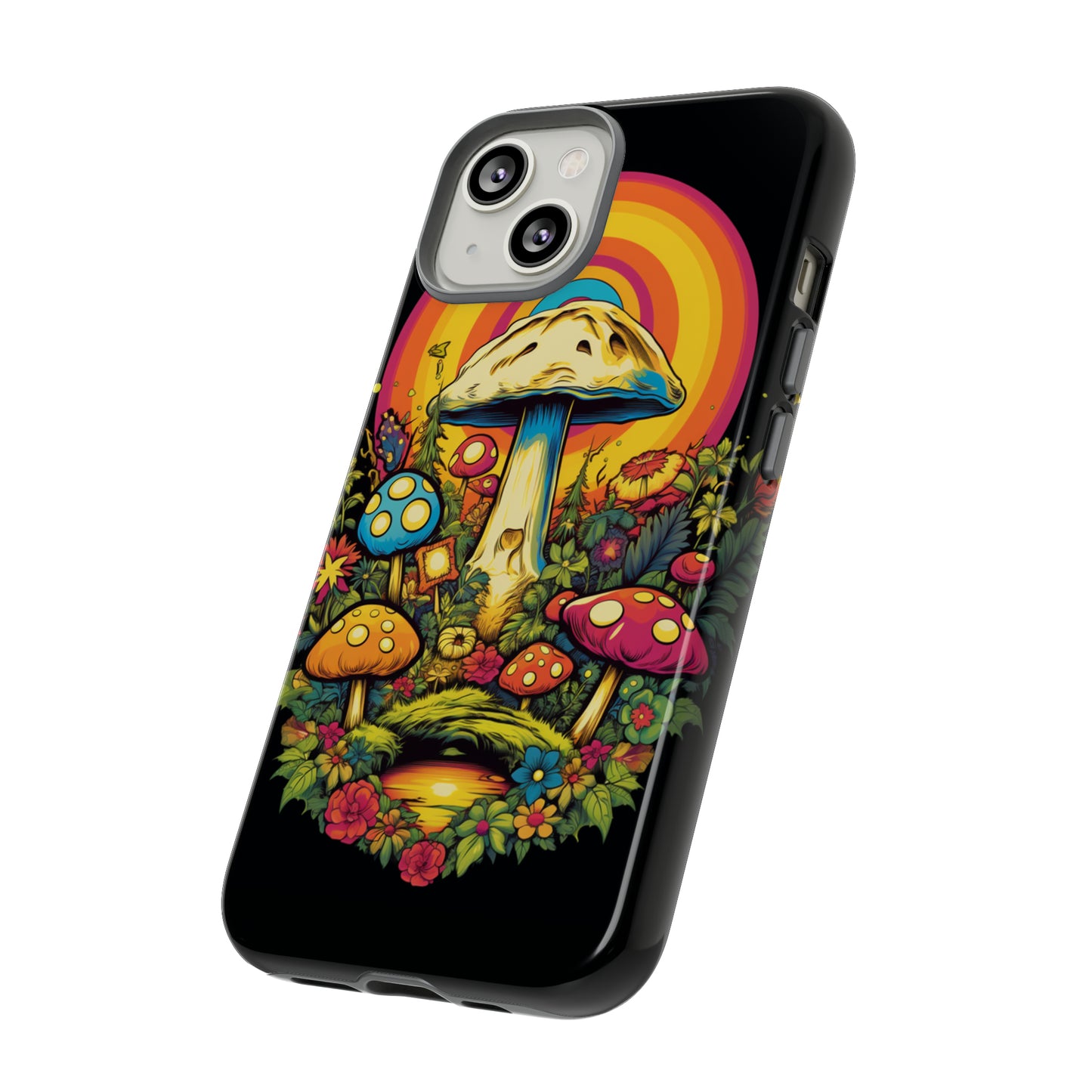 Psychedelic Art Mushroom Phone Case