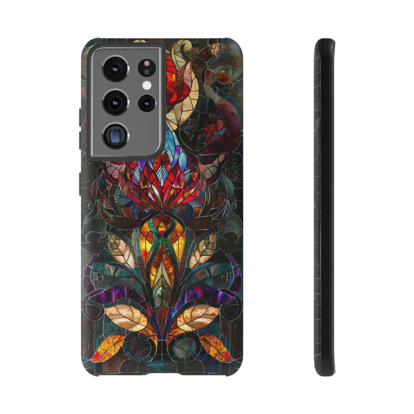 Art Deco Stained Glass floral Phone Case