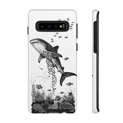 Whale Shark, Turtle, Manta Ray Phone Case