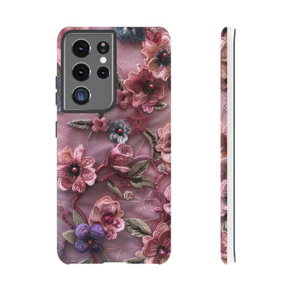 Coquette Aesthetic Floral Art Phone Case