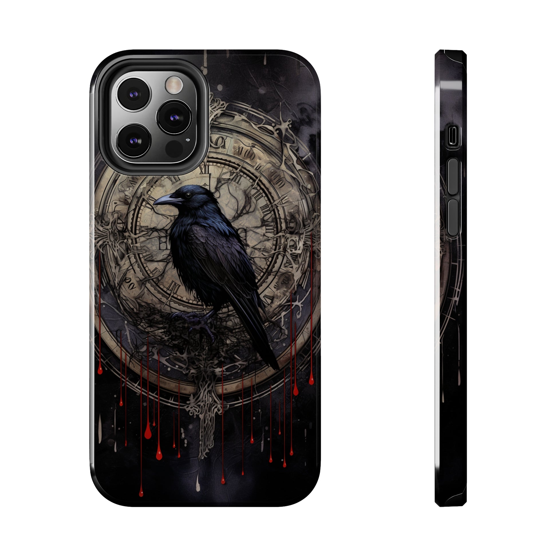 "Symbolic Raven Design iPhone Case