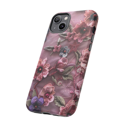 Coquette Aesthetic Floral Art Phone Case