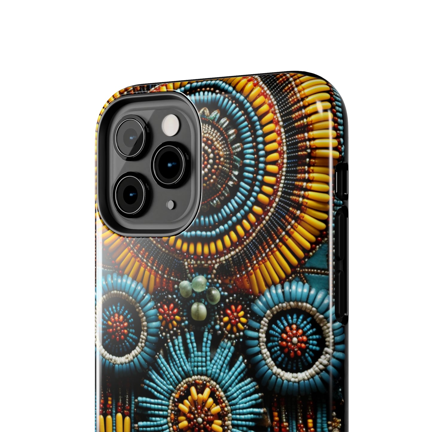 Native American Beadwork iPhone Case | Crafted Elegance with Cultural Heritage