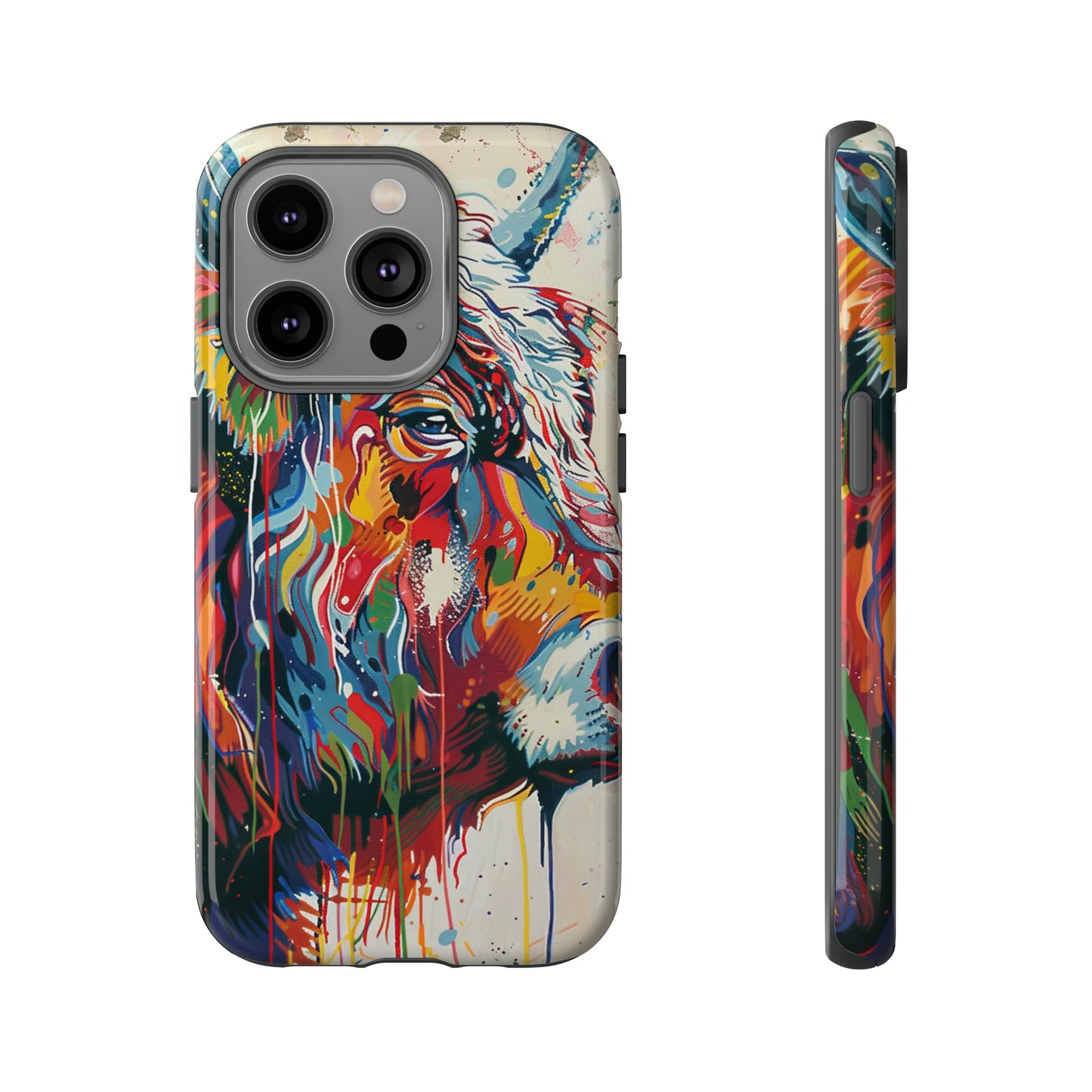 Whole Lotta Bull Abstract Phone Case