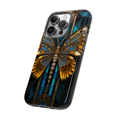 Stained Glass iPhone Butterfly Floral Aesthetic Art Nouveau