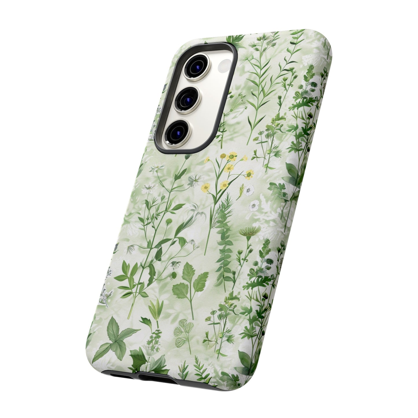 Floral Sage Green Wildflower Phone Case