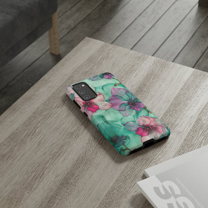 Watercolor Floral Orchids Phone Case