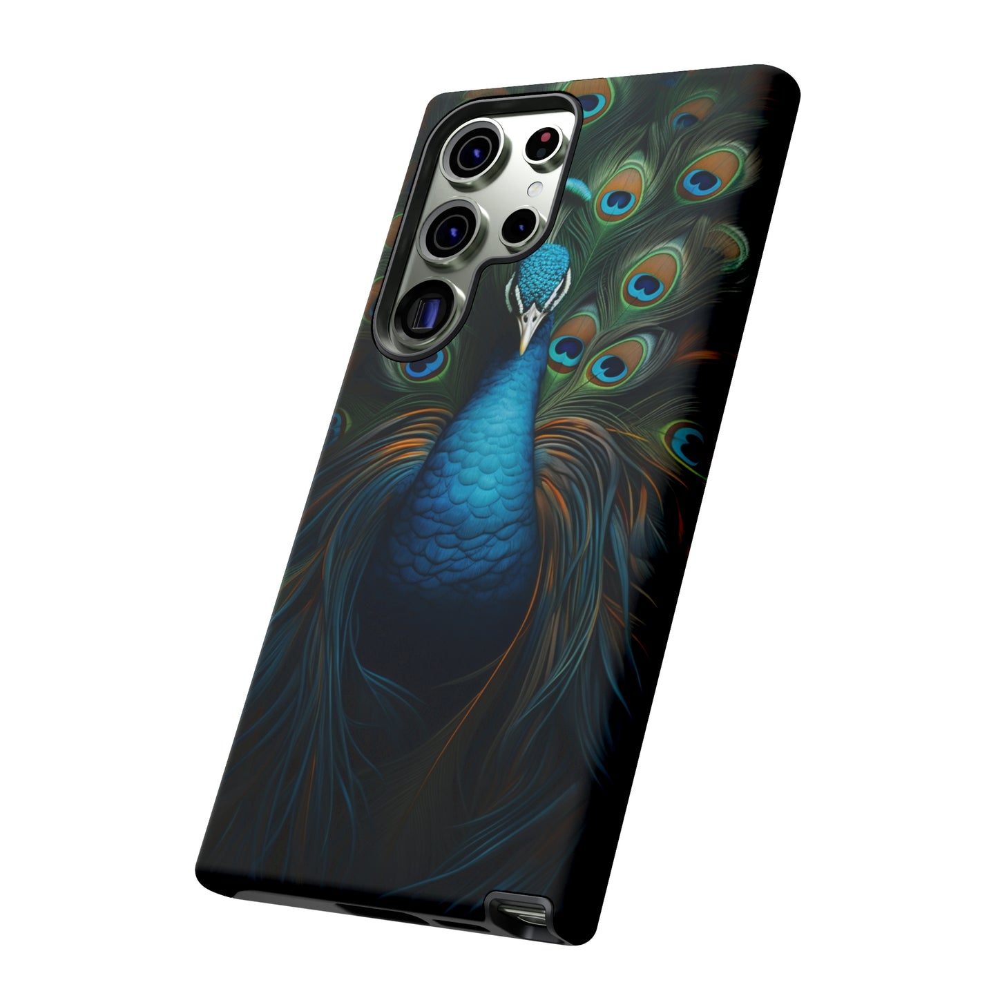 Peacock Feathers iPhone Case - A Timeless Symbol of Elegance for Google Pixel, iPhone, and Samsung Cases