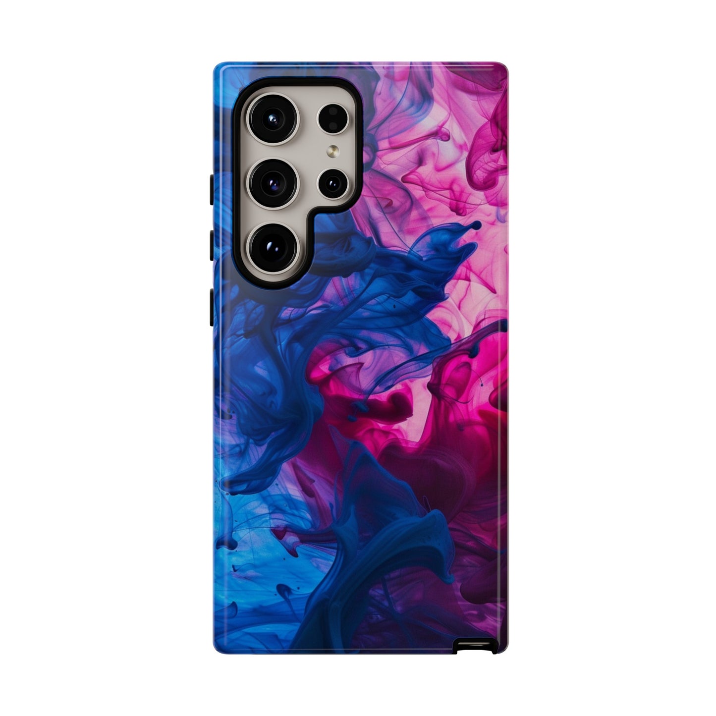 Magenta and Blue Color Explosion Phone Case