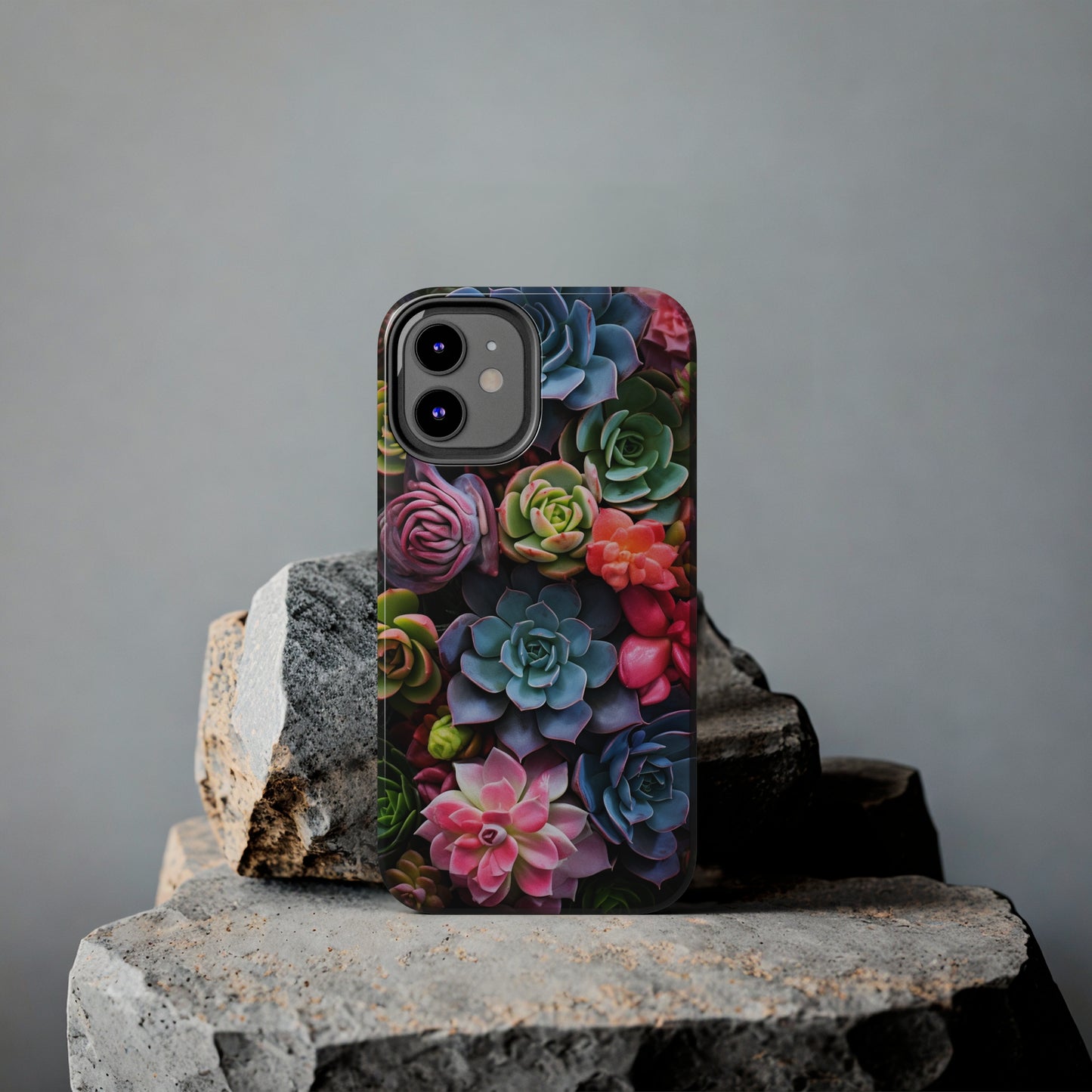 Succulent Desert Cactus Floral iPhone Case | Embrace the Beauty of Arid Elegance