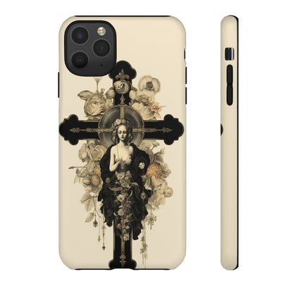 IPhone Case Vintage Retro Gothic - A Timeless Symbol of Elegance for Google Pixel, iPhone, and Samsung Cases