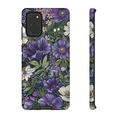 Floral Sage Purple Wildflower Phone Case