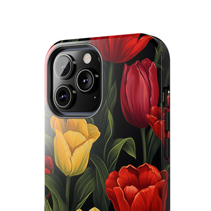 Tulip Floral Aesthetic iPhone Case | Embrace the Beauty of Nature in Full Bloom