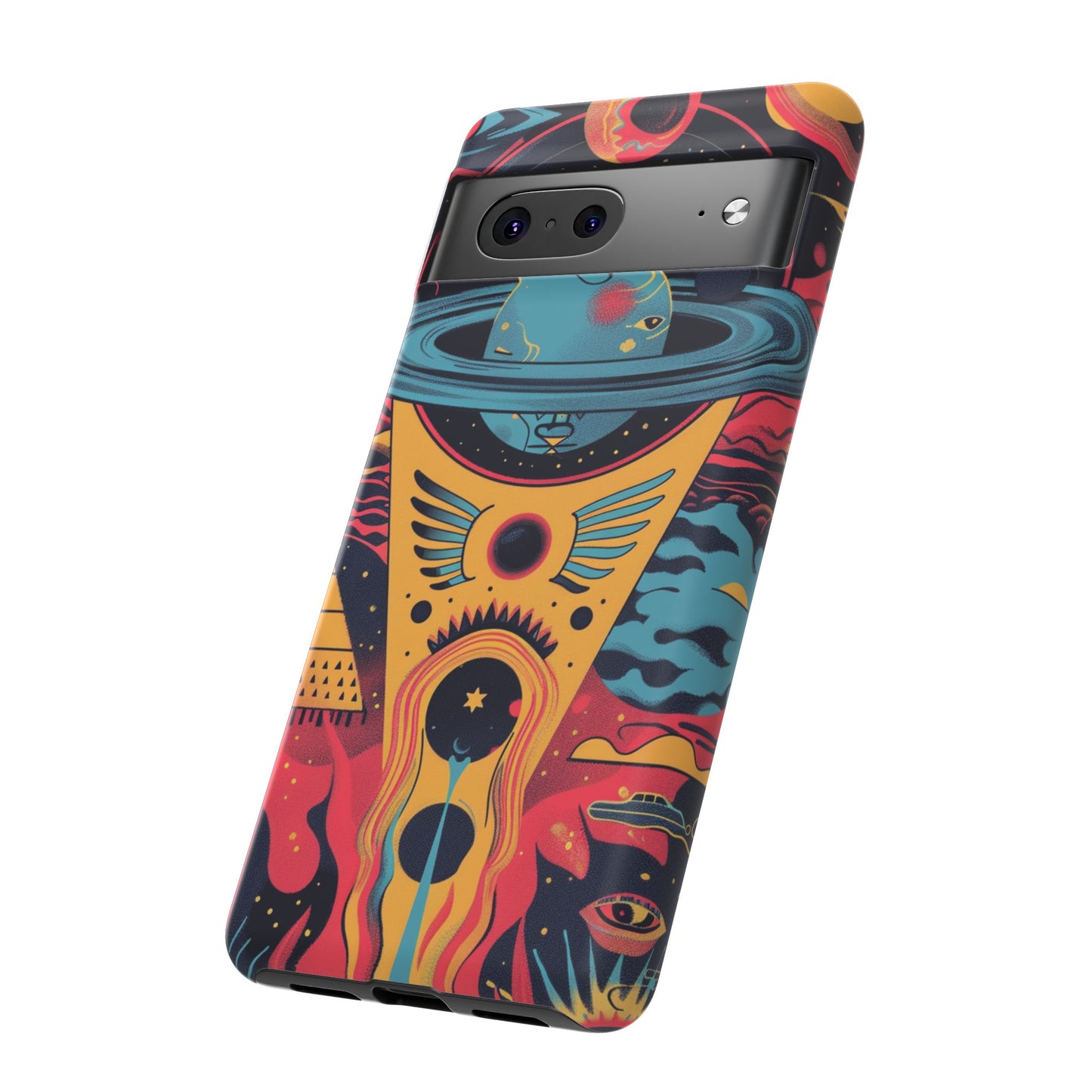 Cosmic Journey Space and Time Phone Case