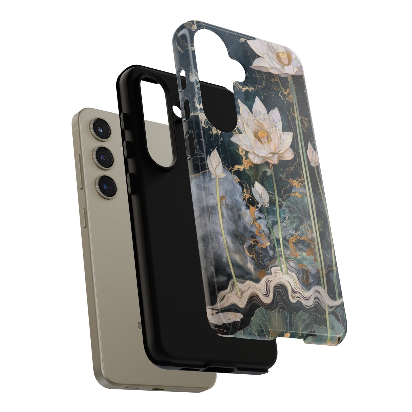 Lotus Floral Zen Art Phone Case