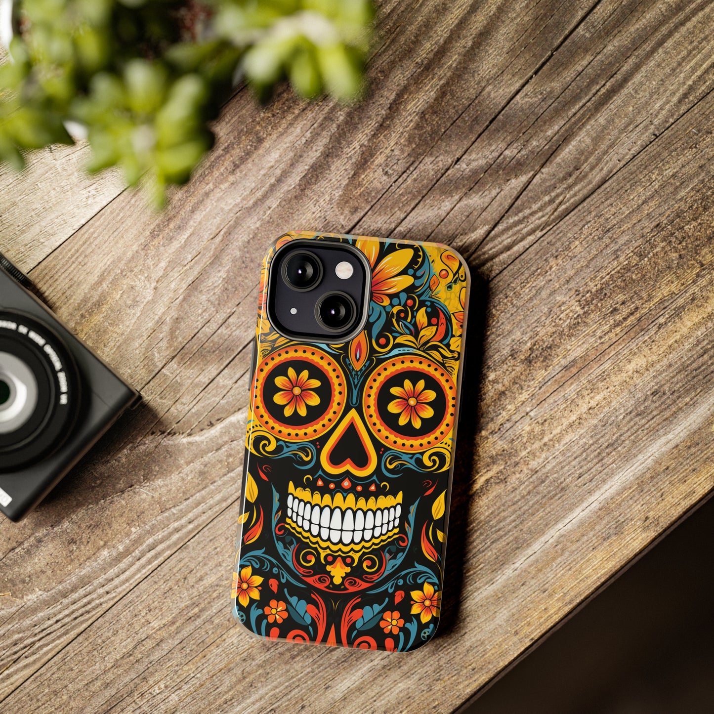 Sugar Skull iPhone Case | Dia de los Muertos Design for Apple iPhone