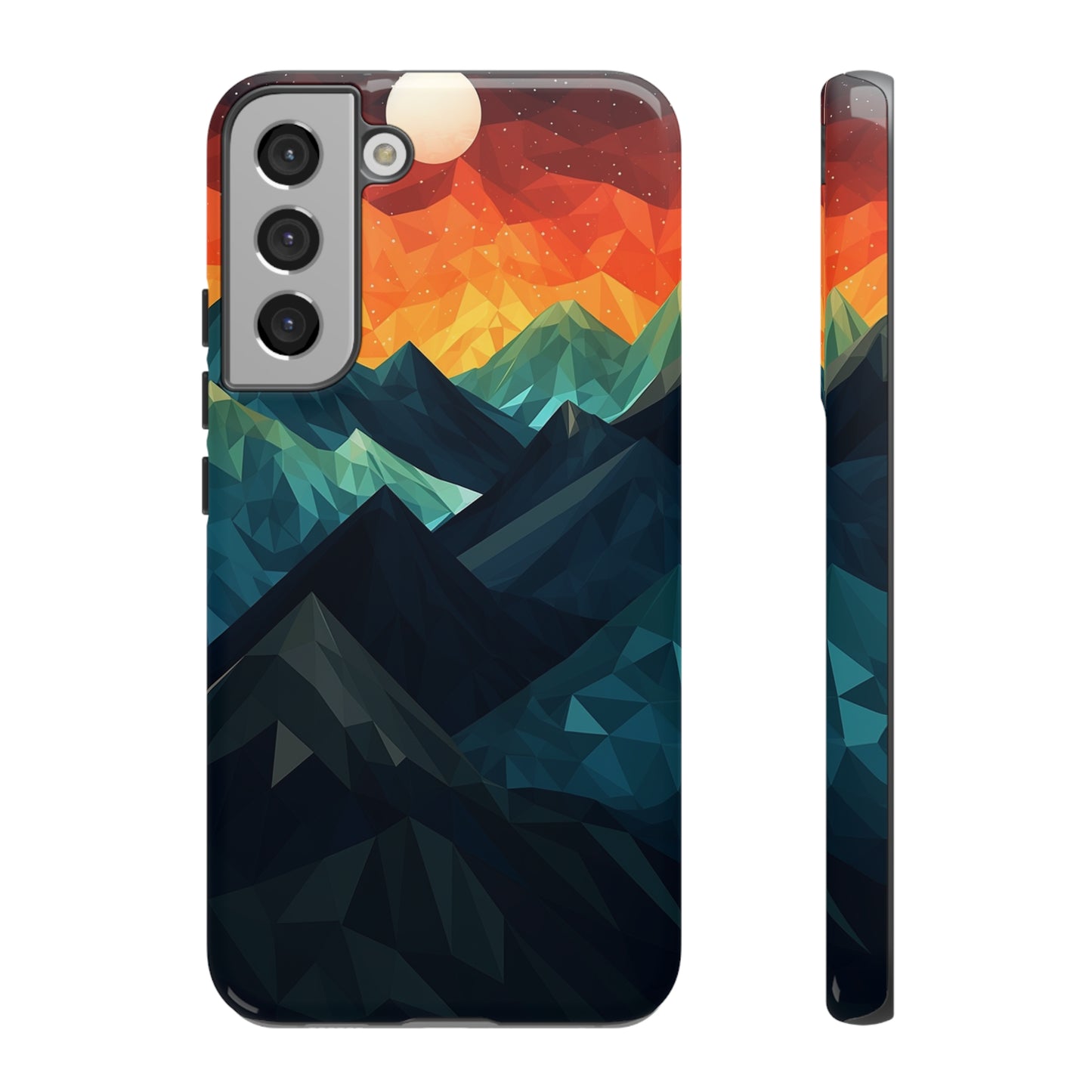 Mountain Abstract Tough Case | Embrace Nature's Beauty with a Durable Phone Case