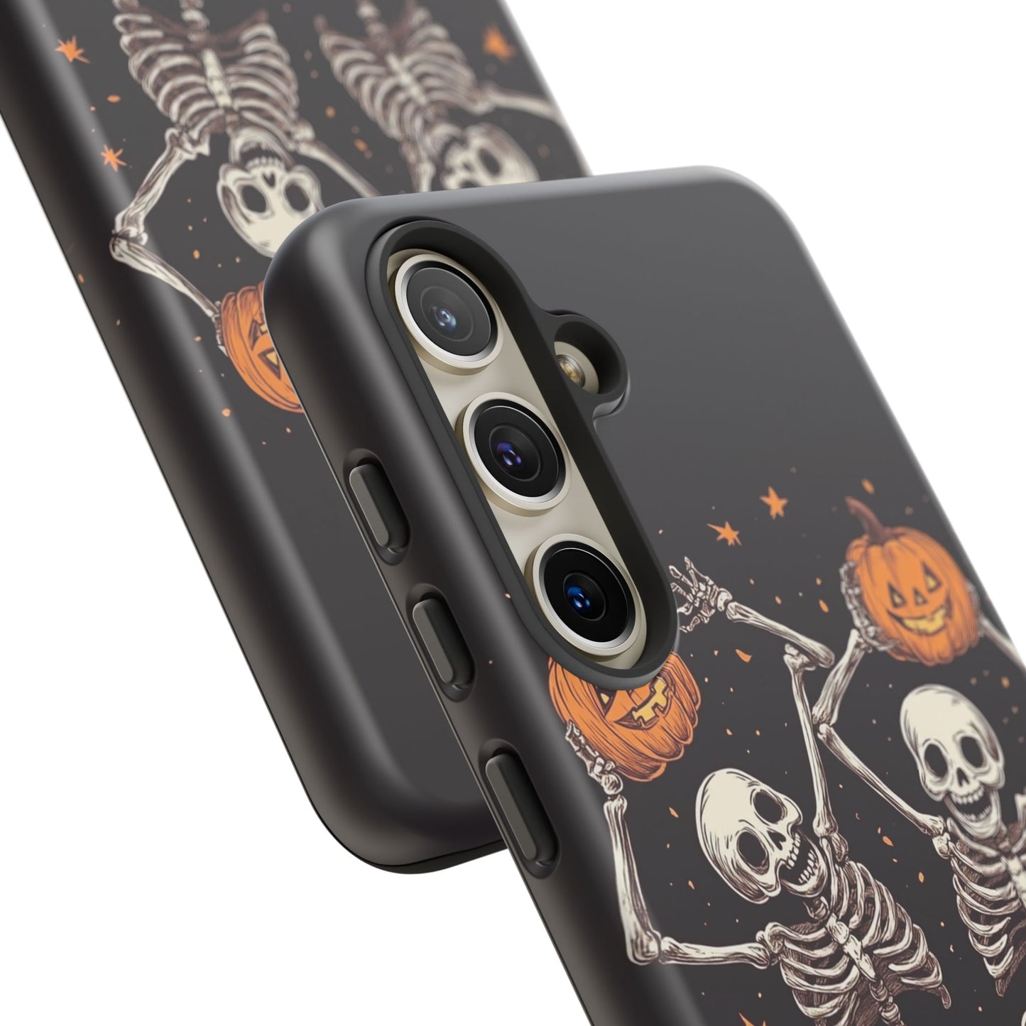 Dancing Skeletons with Jack-o'-Lanterns Phone Cover