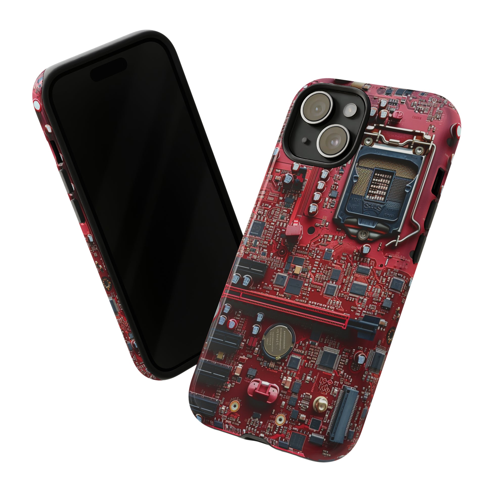 Open Circuit Naked Motherboard Technology Phone Case for iPhone 15, 14, 13,  12, 11 Pro Max, 14 Plus, iPhone XS Max, iPhone XR, iPhone 7, 8, 14, 15  Plus, SE – Art Intelligence Shop