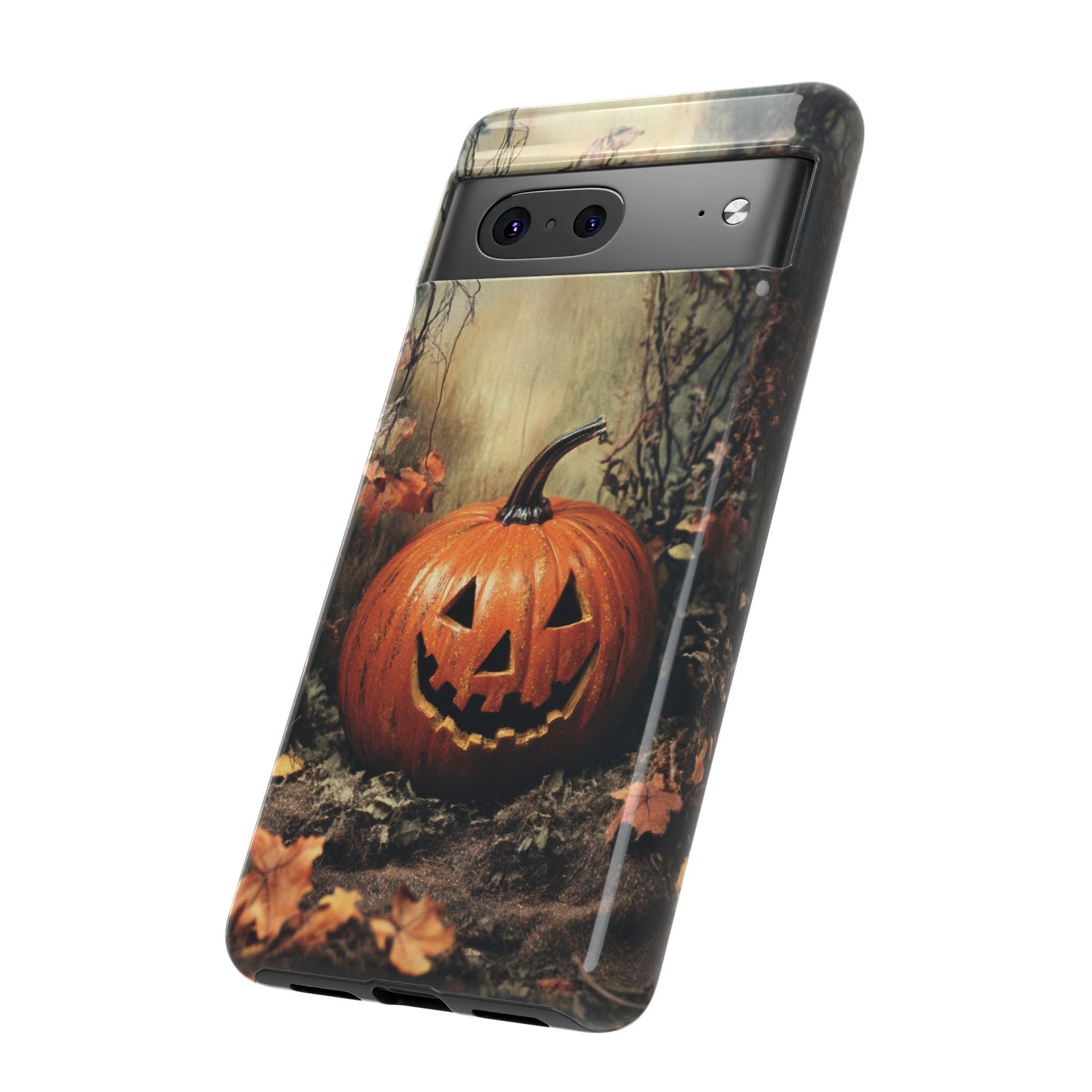 Vintage Style Halloween Jack-o'-Lantern Phone Cover