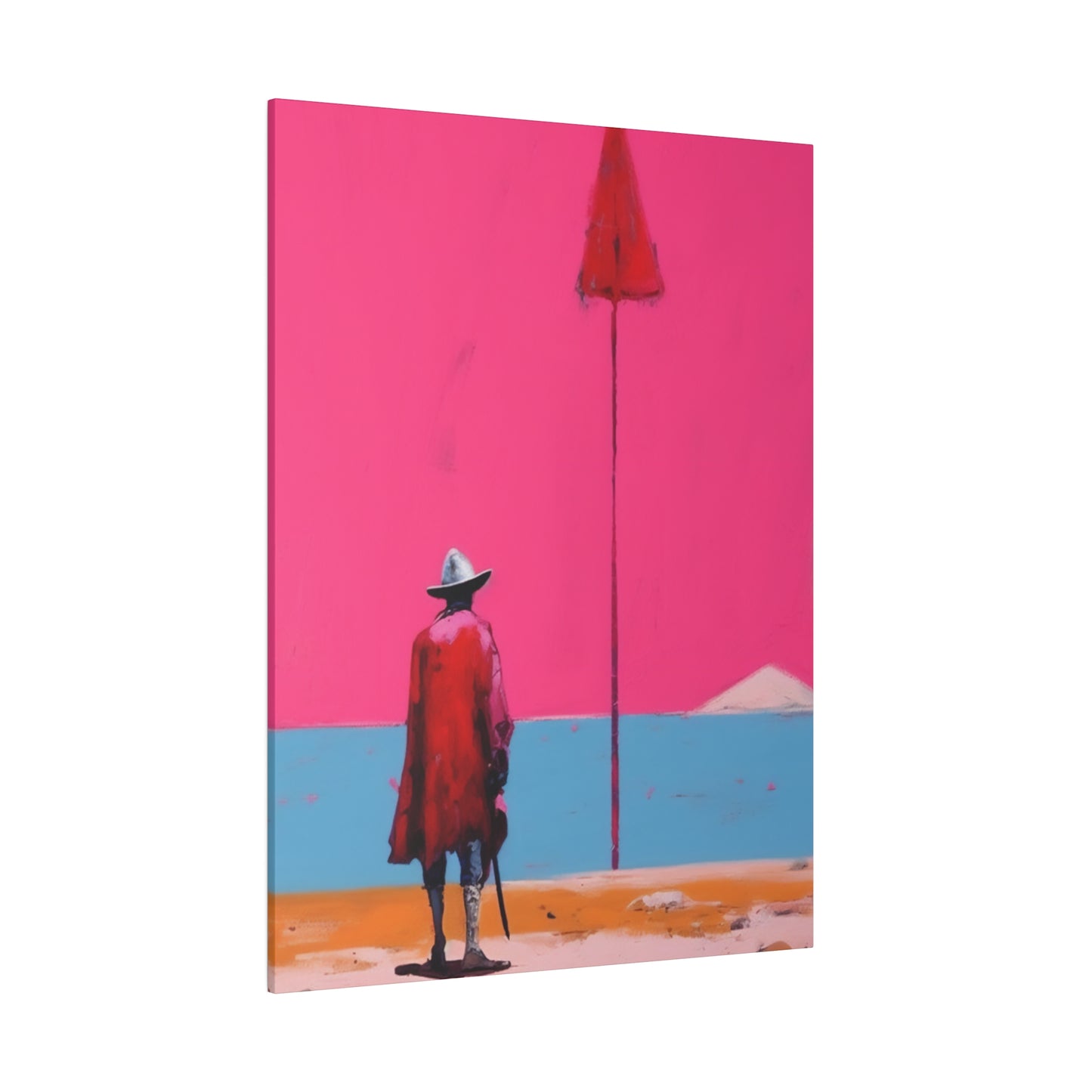 Don Quixote Stands Alone  | Stretched Canvas Print