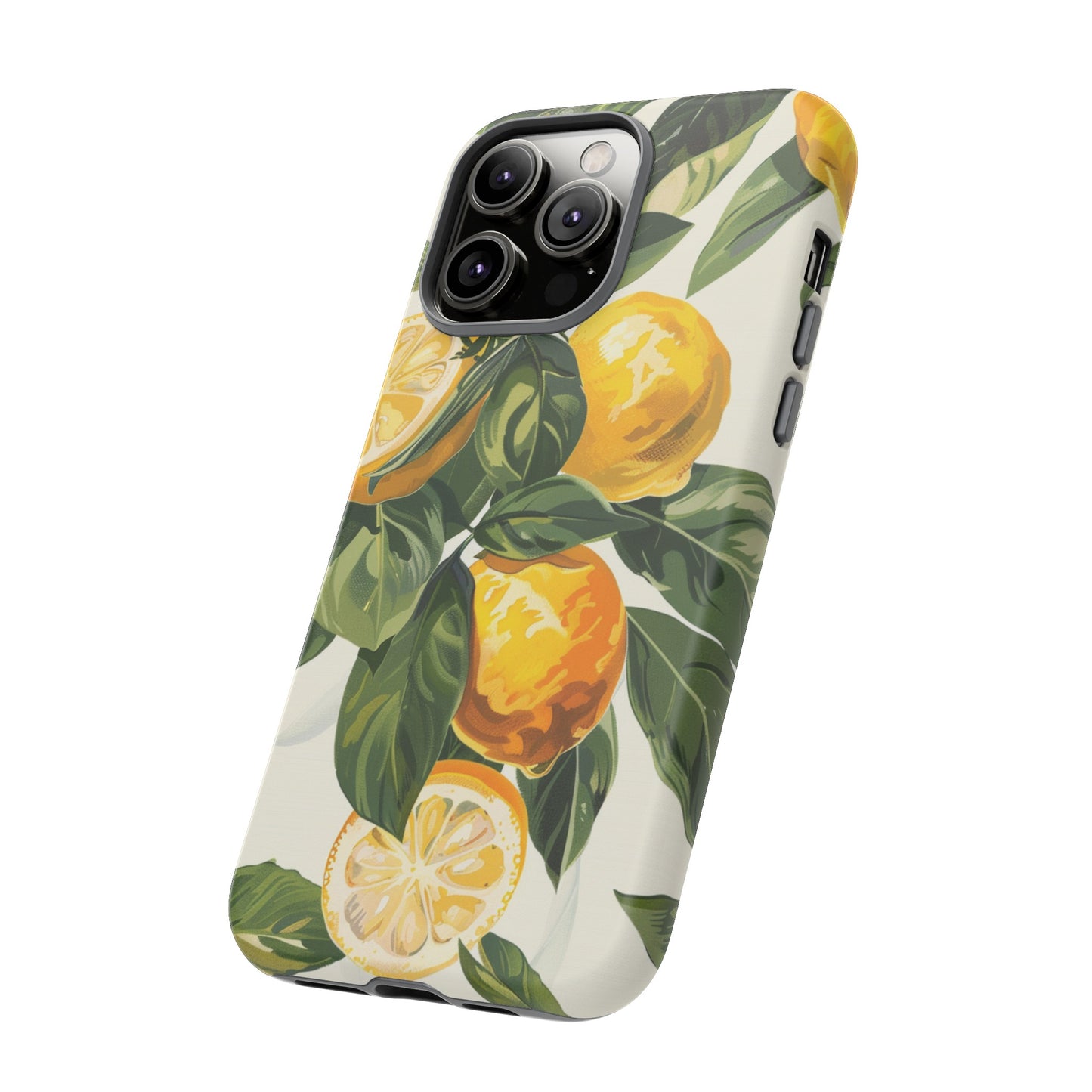 Yellow Lemon Italian  Painting iPhone 13 Case