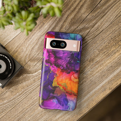 Floral Color Explosion iPhone 12 Case