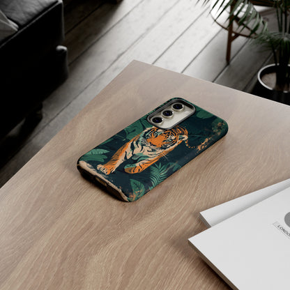 Retro Jungle Tiger Phone Case