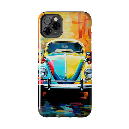 VW Bug Phone Case Retro iPhone Tough Case – Volkswagen beetle iPhone case