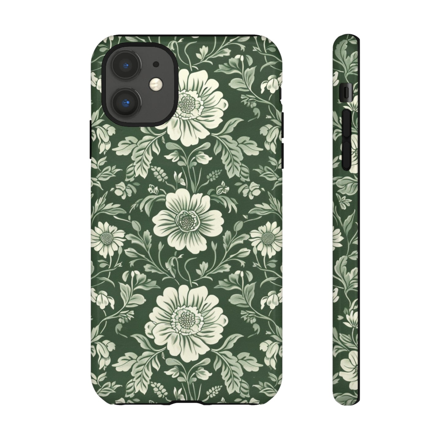 Floral Sage Green Wildflower Phone Case