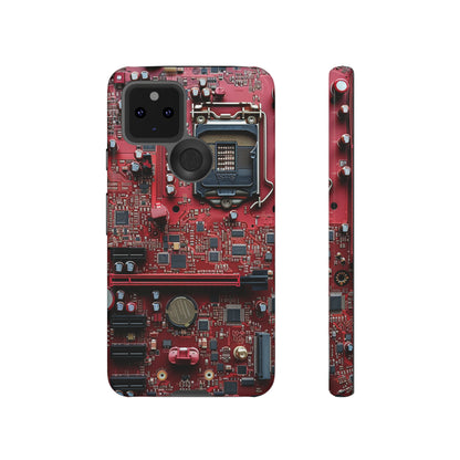 Open Circuit Naked Motherboard Technology Phone Case