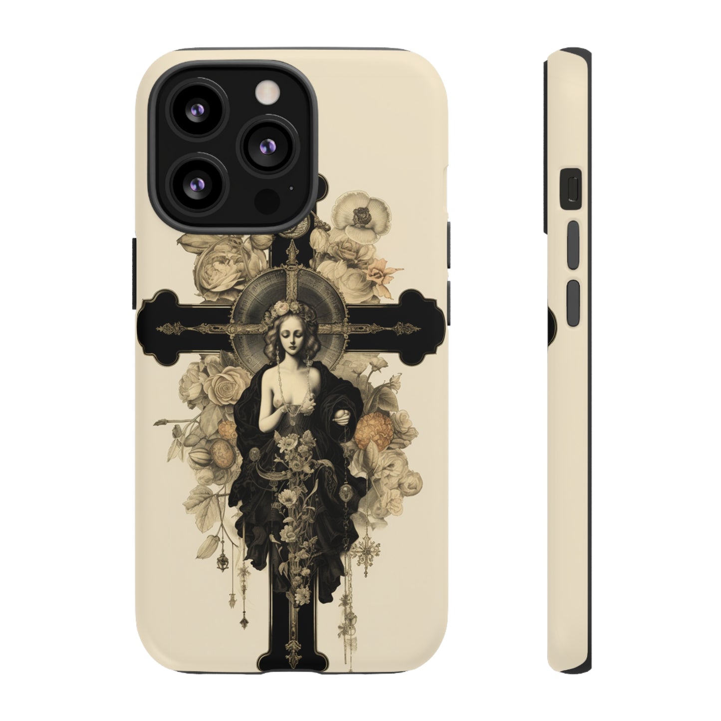 IPhone Case Vintage Retro Gothic - A Timeless Symbol of Elegance for Google Pixel, iPhone, and Samsung Cases