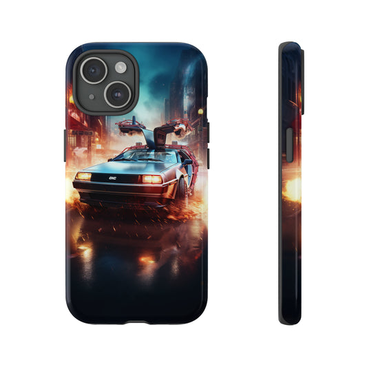 DeLorean Time Machine Phone Case