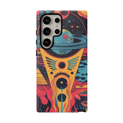 Cosmic Journey Space and Time Phone Case