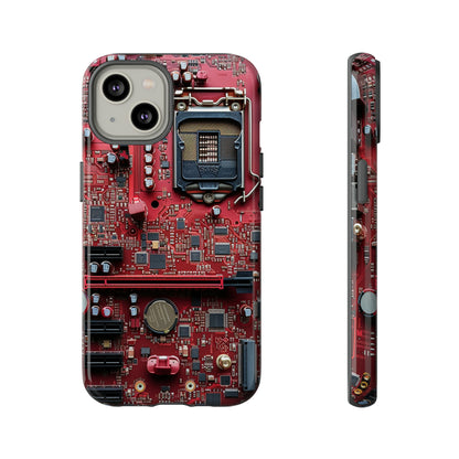 Open Circuit Naked Motherboard Technology Phone Case