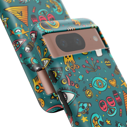 UFOs and Ancient Egypt Talisman Collage Phone Case