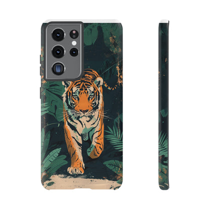 Retro Jungle Tiger Phone Case