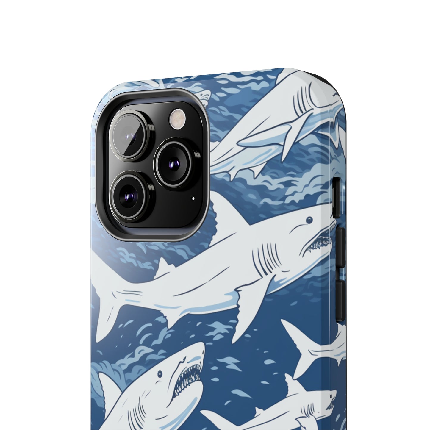 Shark Design: Dive into the Depths with an Aquatic Adventure iPhone Case