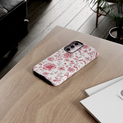 Pink Floral Wildflower Phone Case