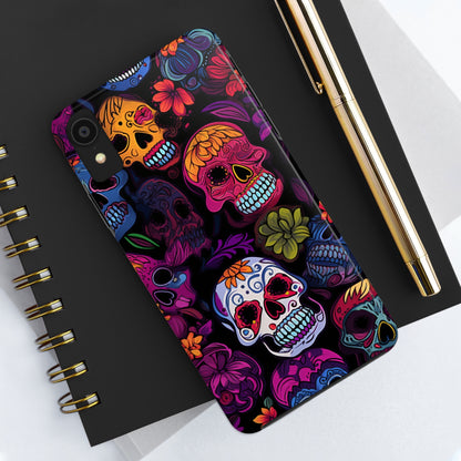 Sugar Skull iPhone Case | Day of the Dead Inspired Design for Halloween