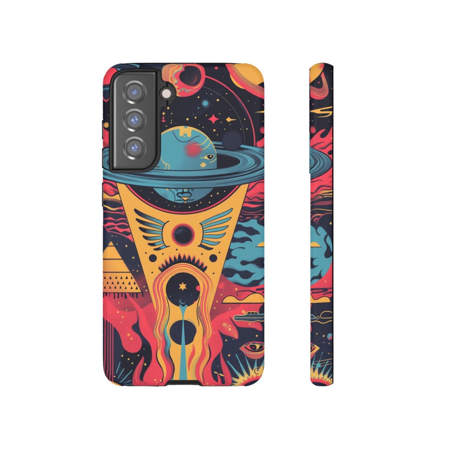 Cosmic Journey Space and Time Phone Case