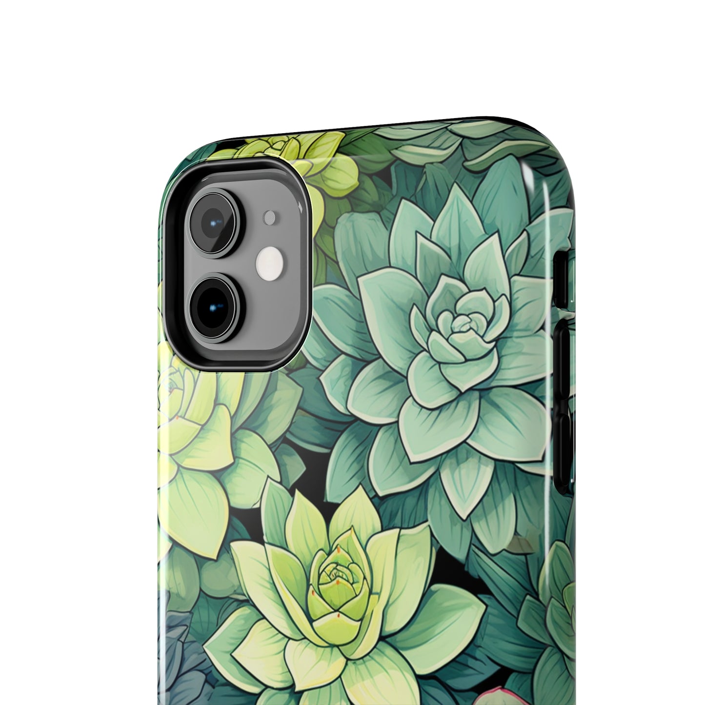 Succulent Desert Cactus Floral iPhone Case | Embrace the Beauty of Arid Elegance