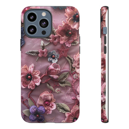 Coquette Aesthetic Floral Art Phone Case