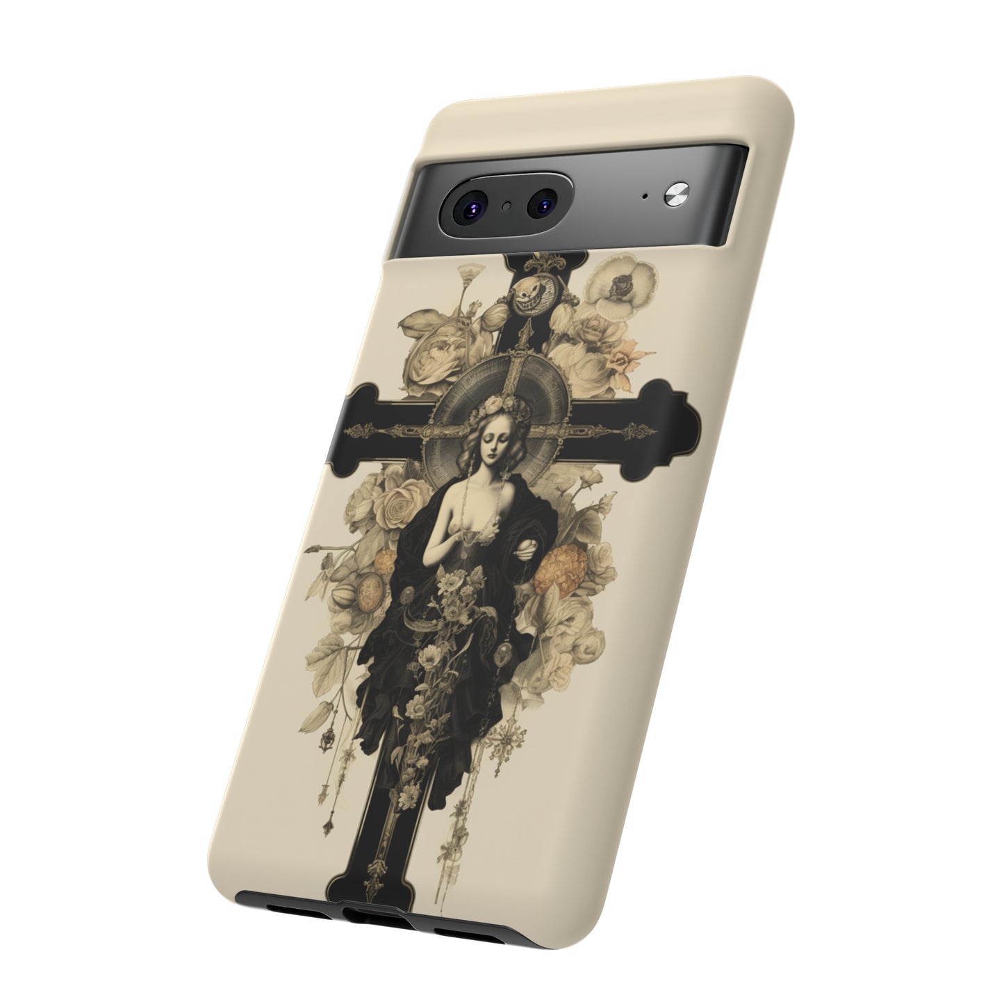 IPhone Case Vintage Retro Gothic - A Timeless Symbol of Elegance for Google Pixel, iPhone, and Samsung Cases