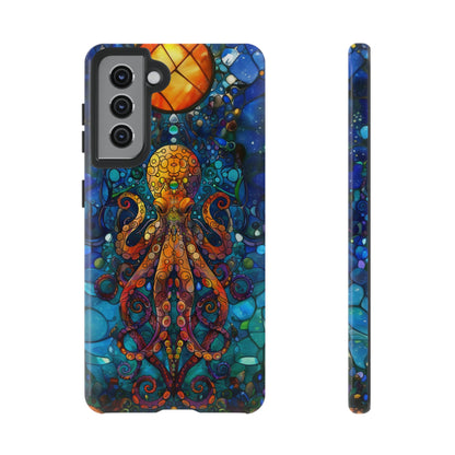 Octopus Stained Glass Undersea Magic Phone Case