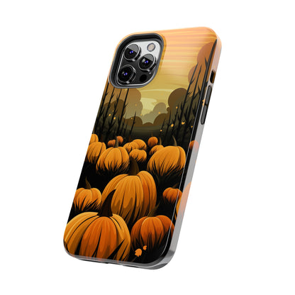 Halloween Fall Pumpkins iPhone Case | Embrace the Spooky Autumn Vibes