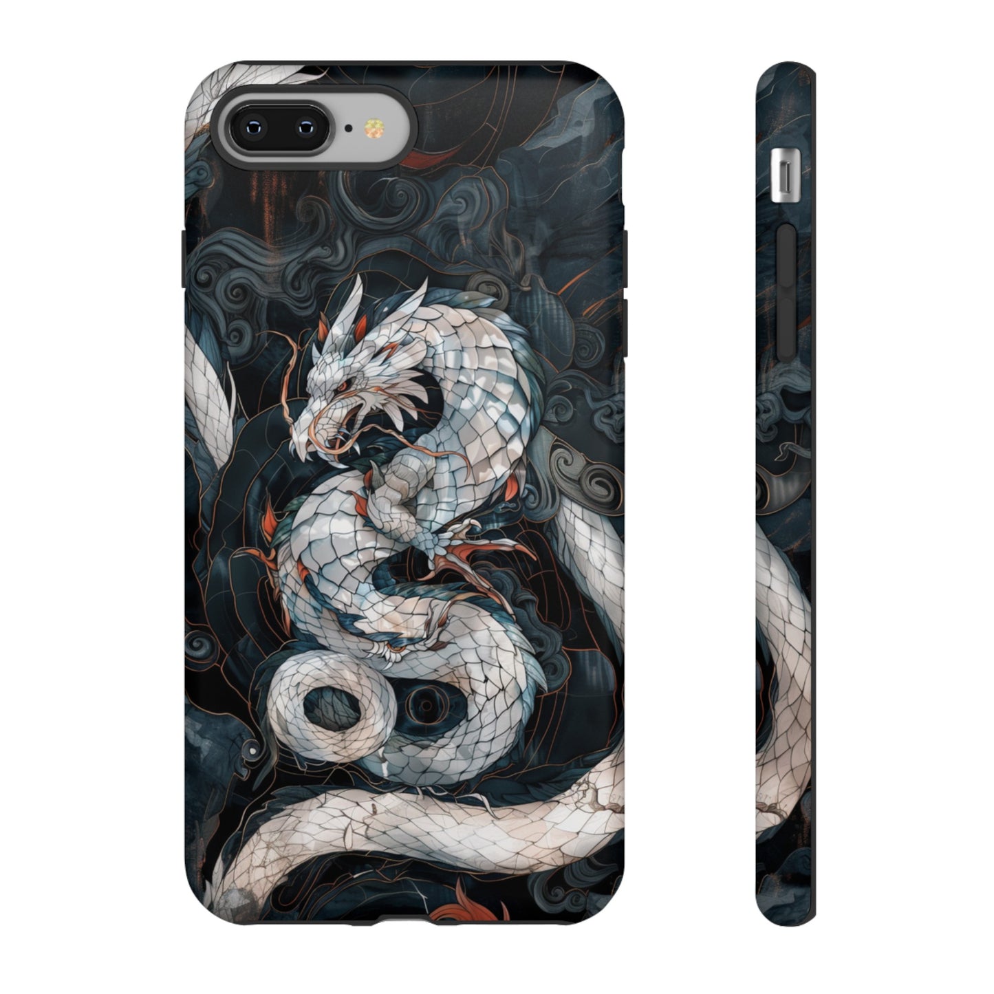 Year of the Dragon Stained Glass Illusion Phone Case