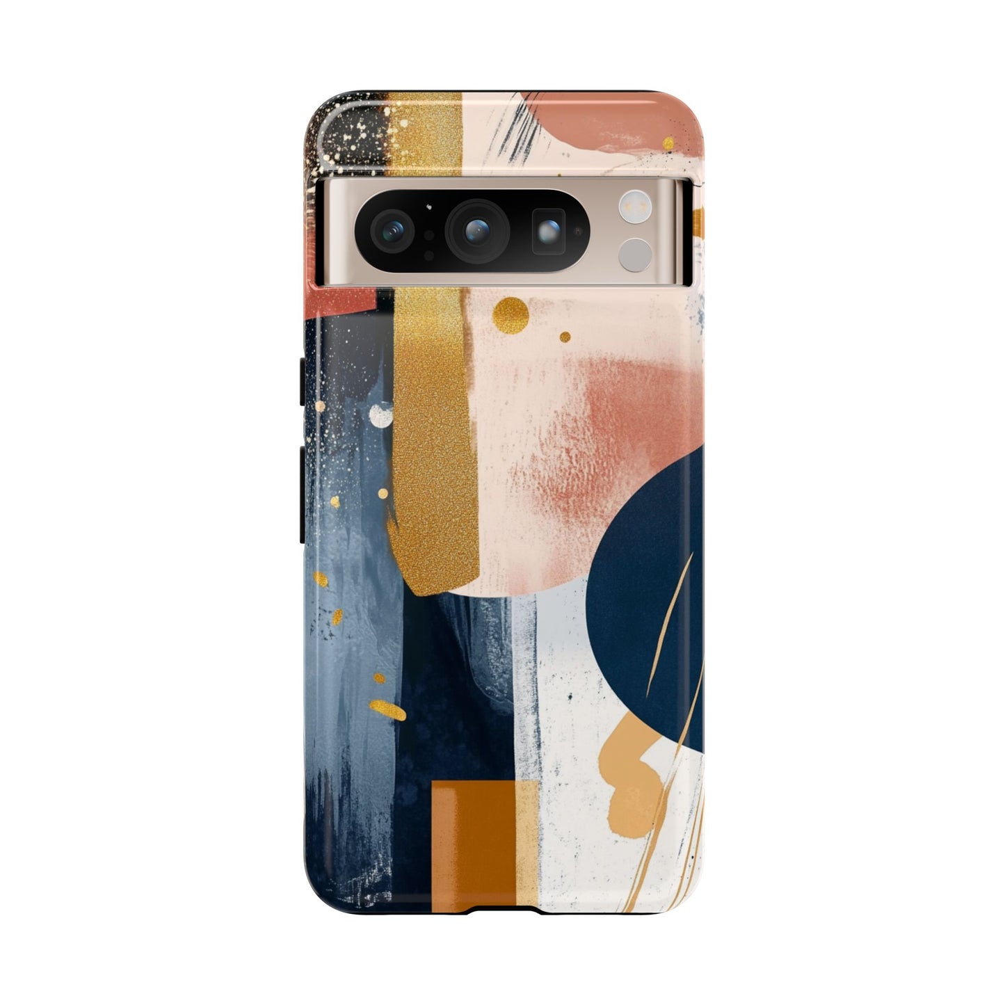 Custom phone case design with boho aesthetic for Google Pixel