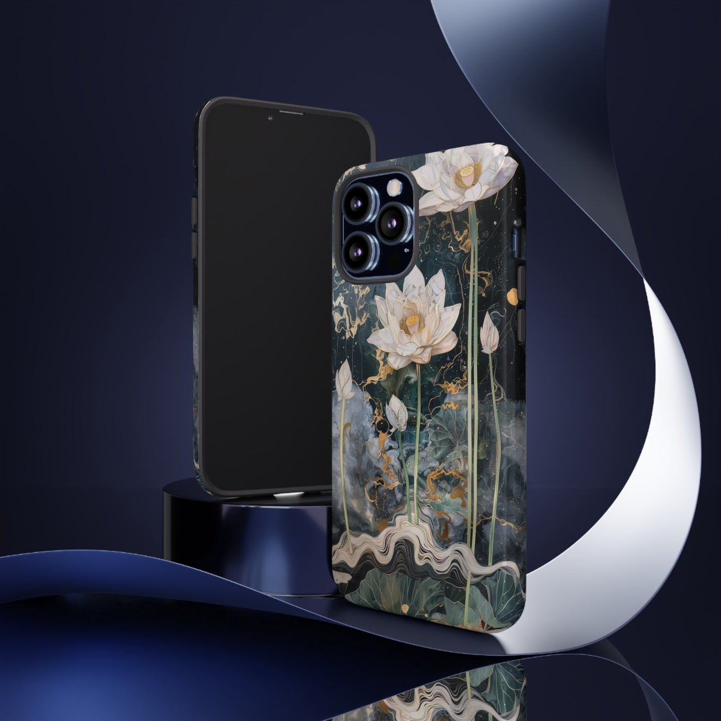 Lotus Floral Zen Art Phone Case