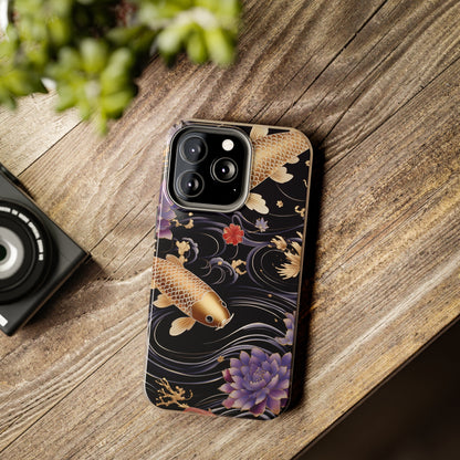 Ephemeral Beauty: Koi Fish Artistry | Japanese Inspired iPhone Case